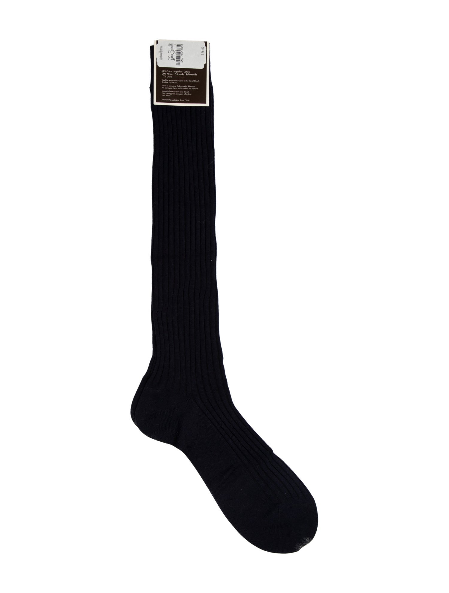 Neiman Marcus Egyptian Cotton Long Socks