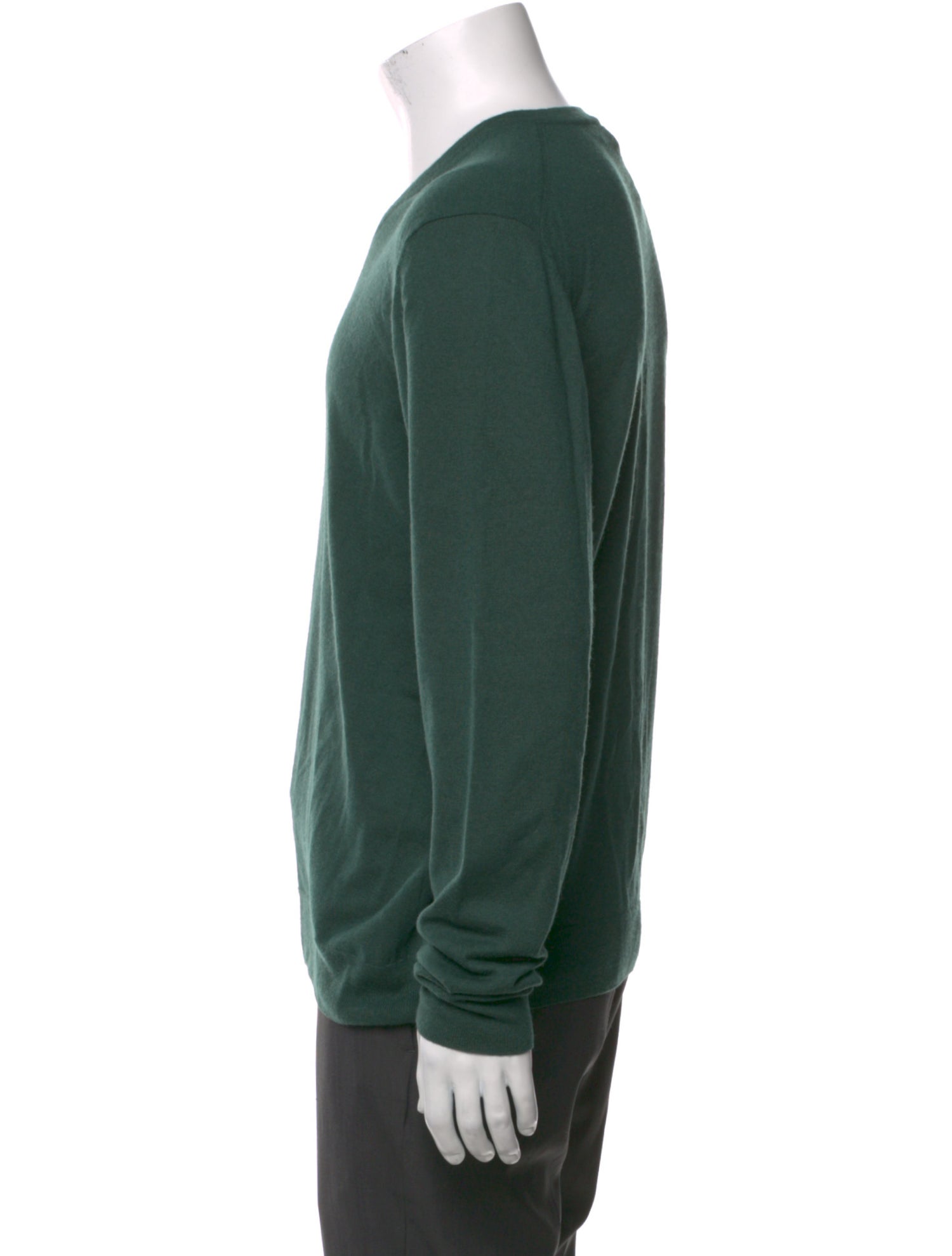 Neiman Marcus Cashmere V-Neck Pullover