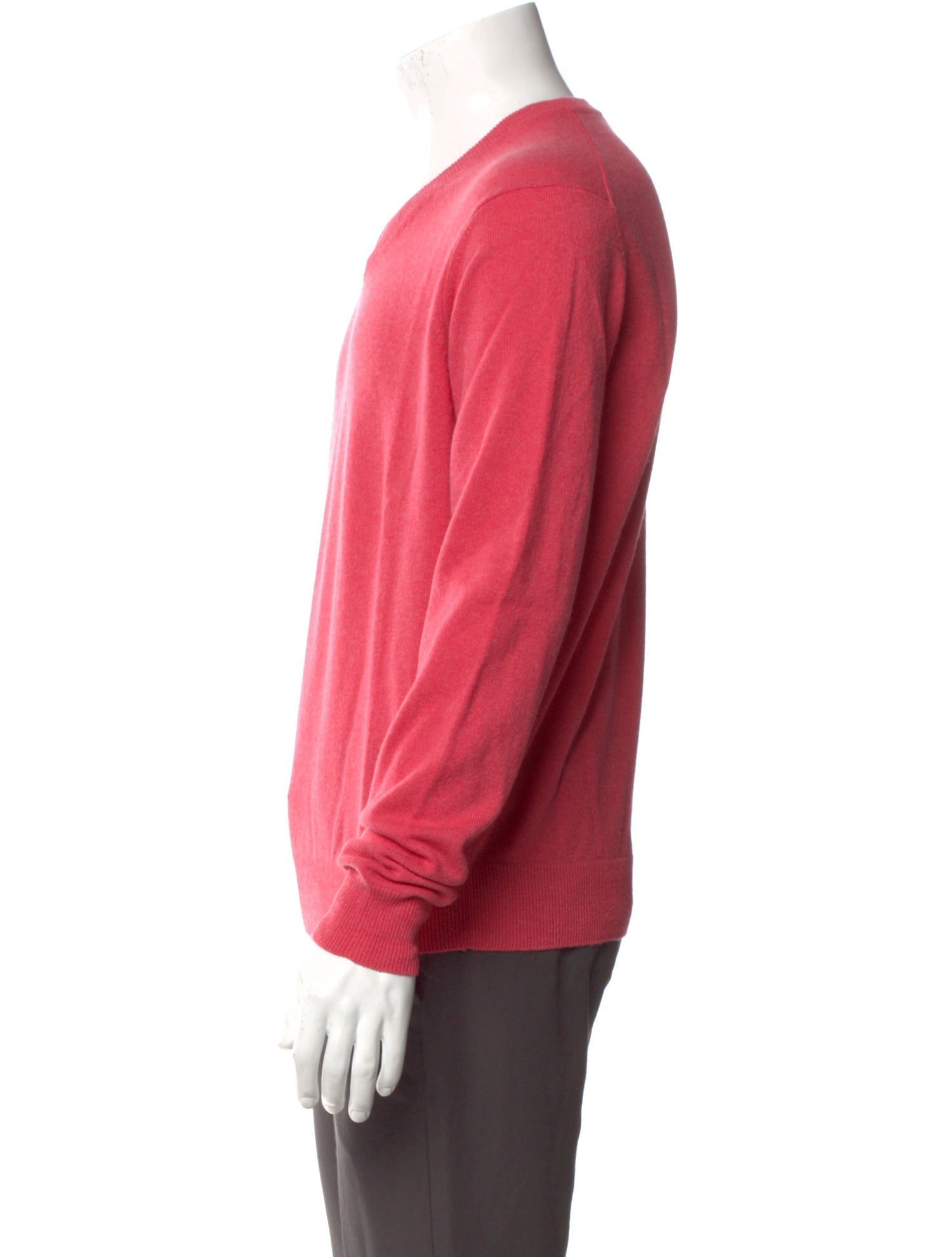 Neiman Marcus Cashmere V-Neck Pullover