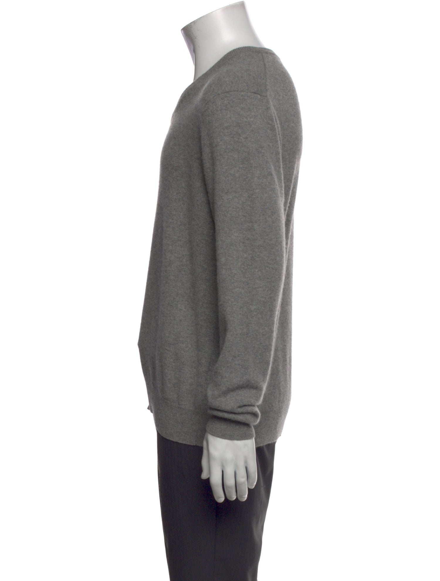 Neiman Marcus Cashmere V-Neck Pullover
