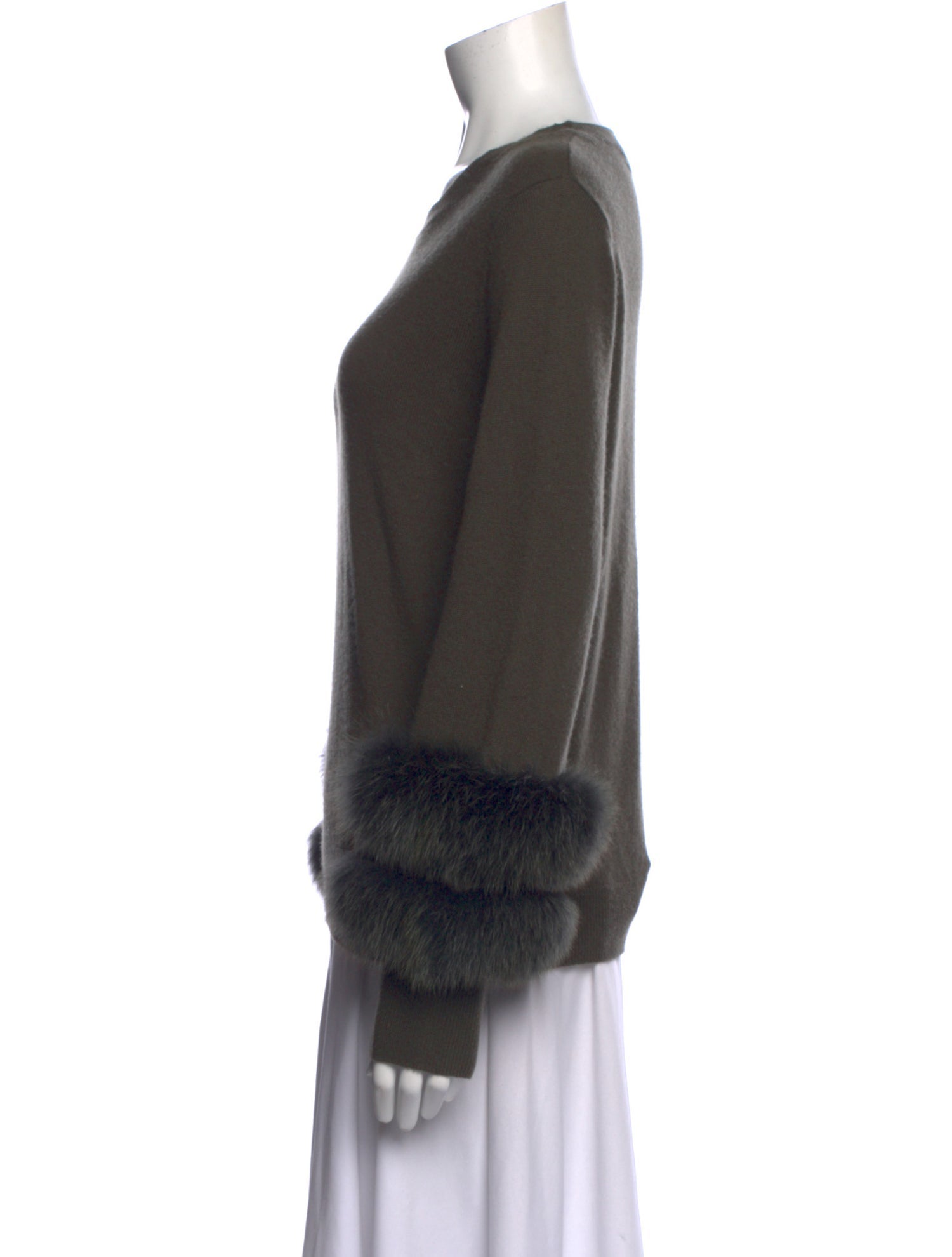 Neiman Marcus Cashmere Crew Neck Sweater