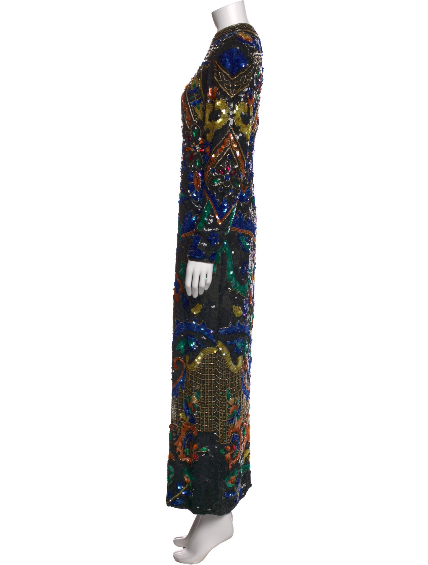 Neiman Marcus Silk Long Dress