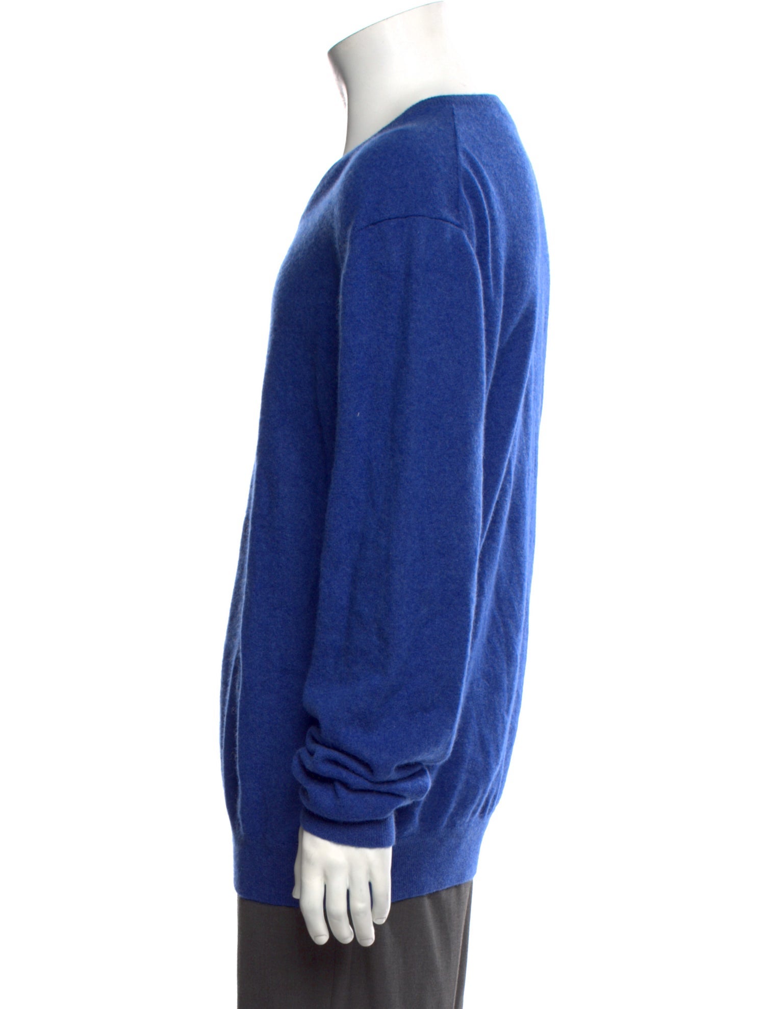Neiman Marcus Cashmere V-Neck Pullover