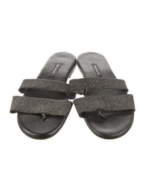 NewbarK Glitter Accents Slides