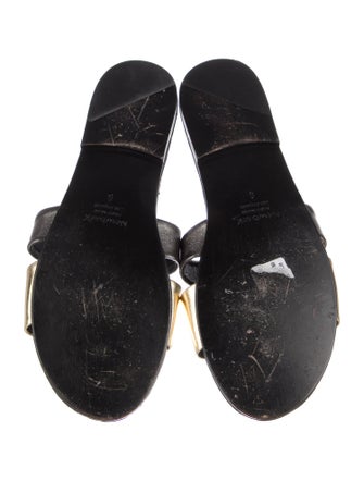 NewbarK Leather Slides