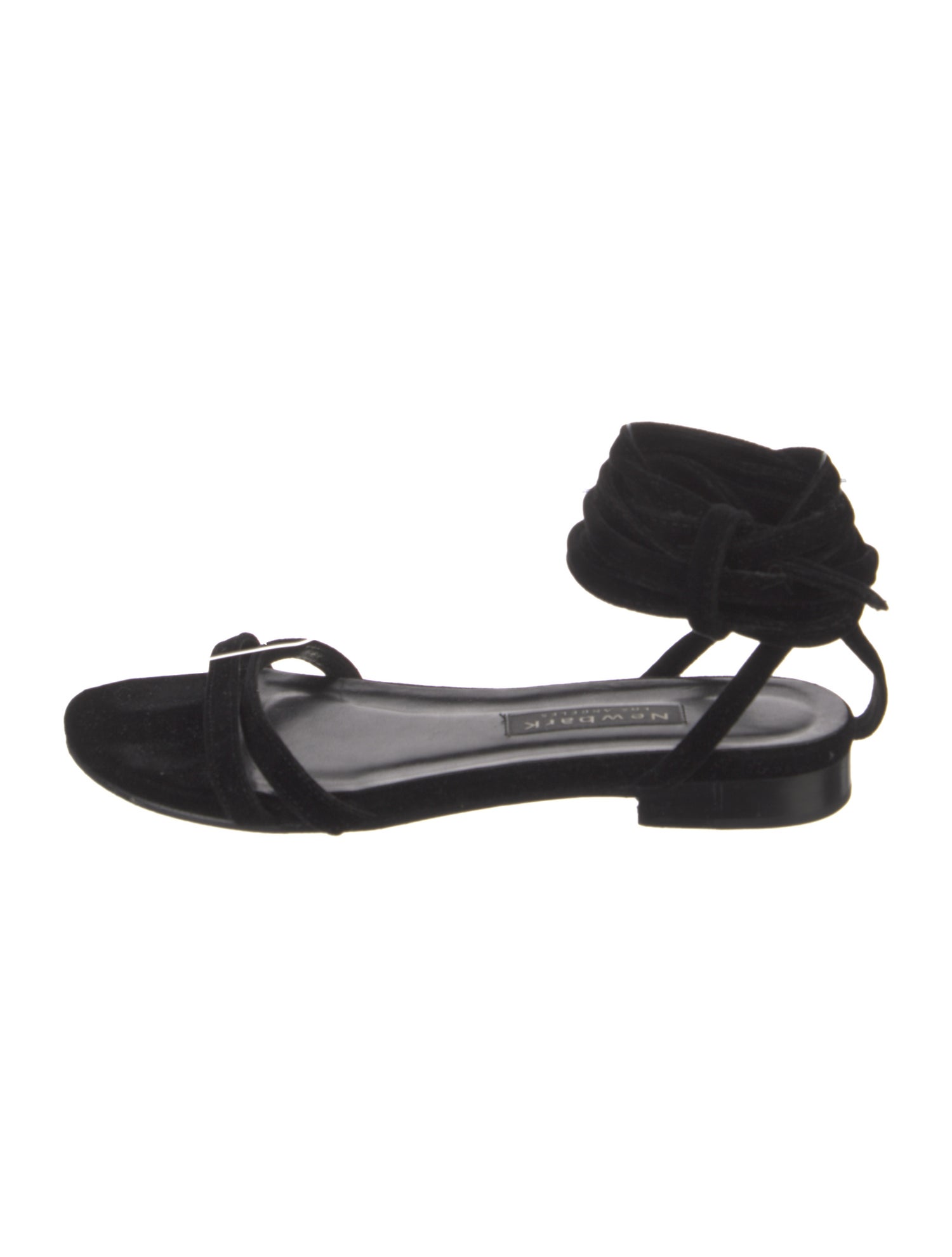 NewbarK Velvet Gladiator Sandals