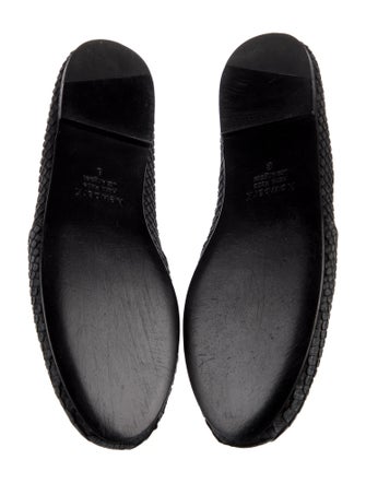 NewbarK Embossed Leather Loafers