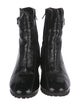 NewbarK Patent Leather Combat Boots