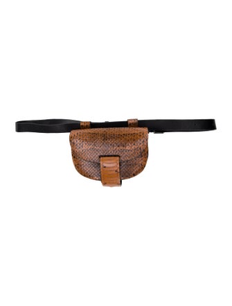 NewbarK Leather Belt Bag
