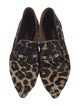 NewbarK Ponyhair Animal Print Loafers