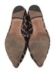 NewbarK Ponyhair Animal Print Loafers