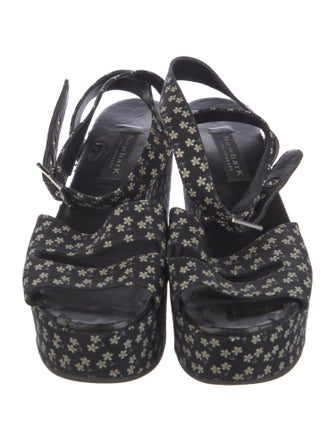 NewbarK Floral Print Espadrilles