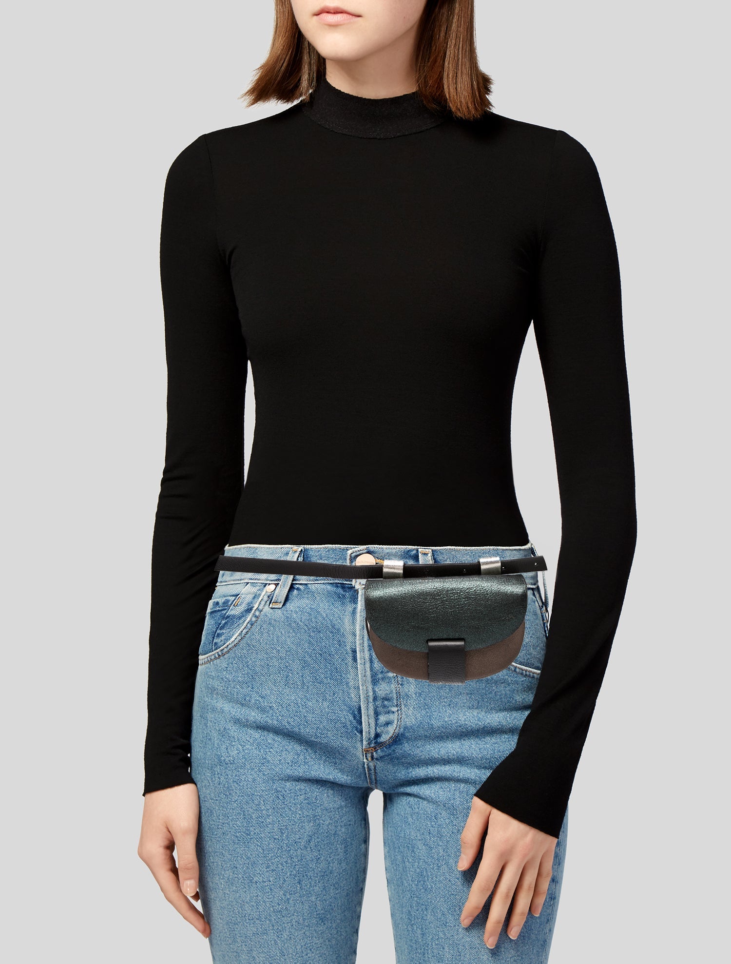 NewbarK Ponyhair Belt Bag