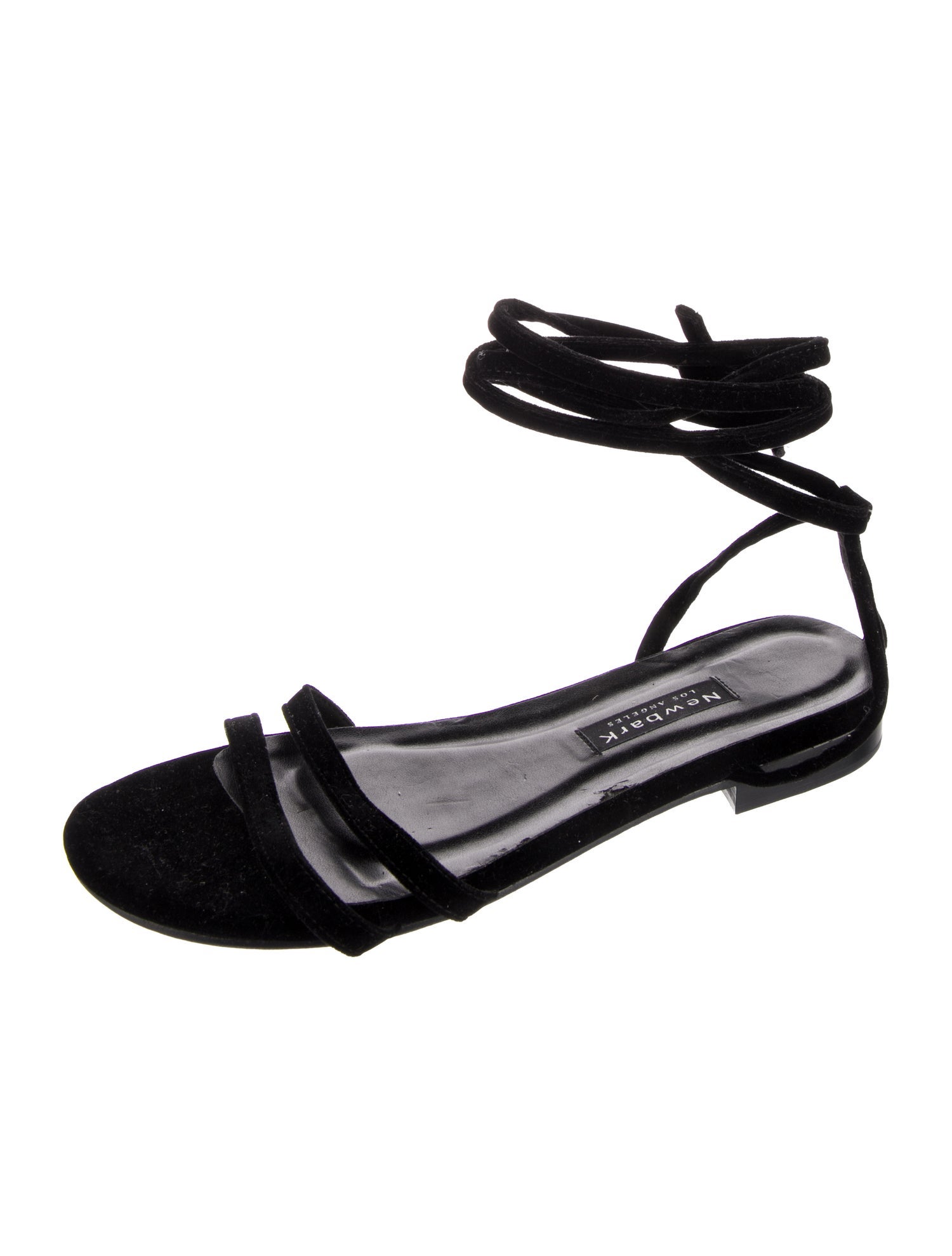 NewbarK Velvet Slingback Flats