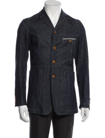 Nigel Cabourn Plaid Print Utility Jacket