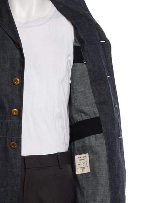 Nigel Cabourn Plaid Print Utility Jacket