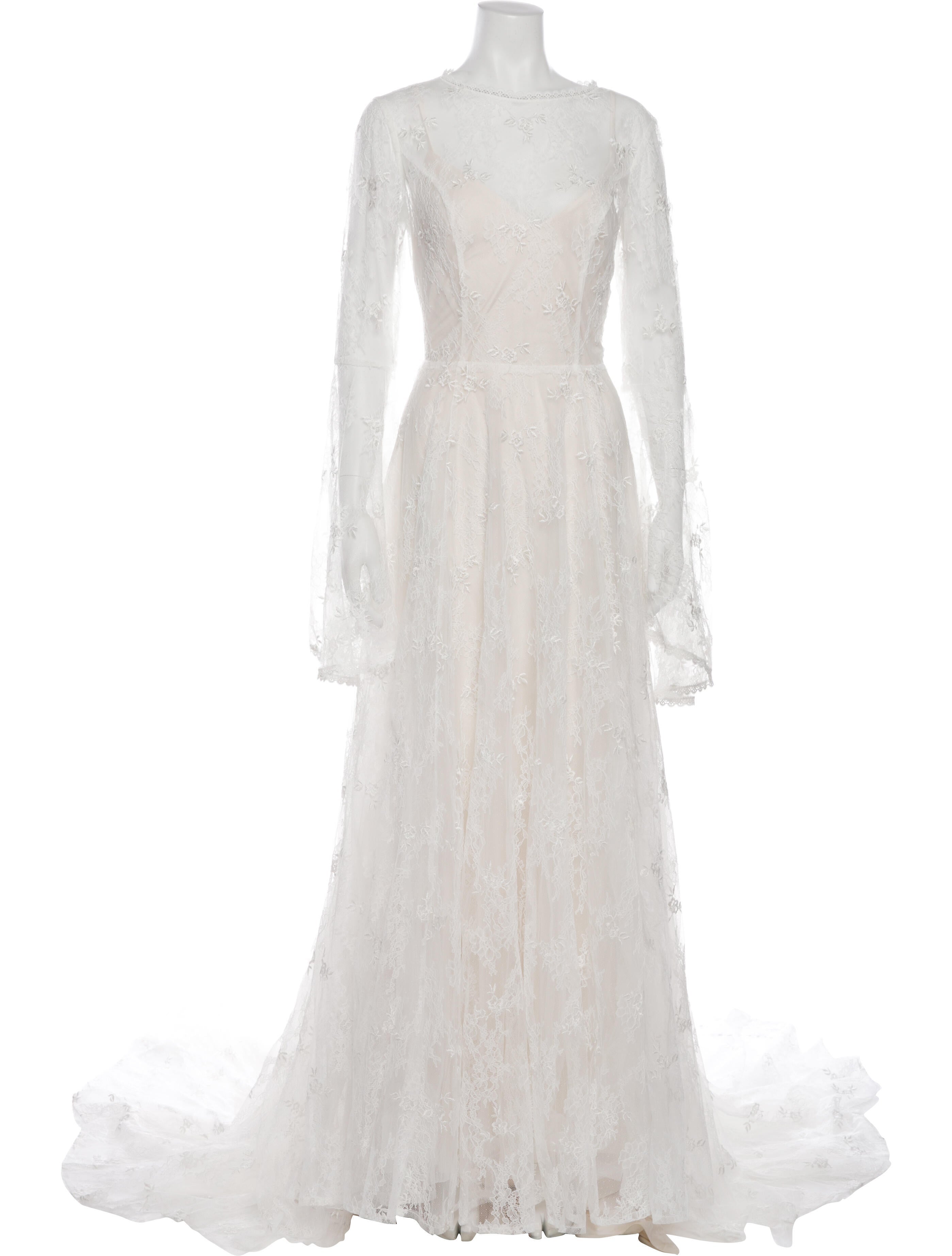 Wilderly Lace Pattern Long Dress