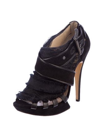 Nicholas Kirkwood Suede Booties