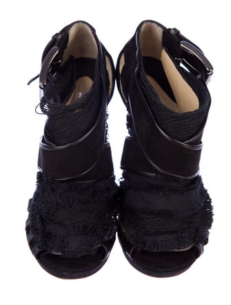 Nicholas Kirkwood Suede Booties