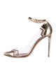 Nicholas Kirkwood Metallic Pointed-Toe Pumps