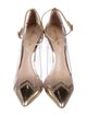 Nicholas Kirkwood Metallic Pointed-Toe Pumps