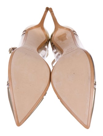 Nicholas Kirkwood Metallic Pointed-Toe Pumps