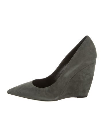 Nicholas Kirkwood Suede Lizy Wedges w/ Tags