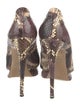 Nicholas Kirkwood Snakeskin Animal Print Pumps