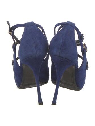 Nicholas Kirkwood Suede D'Orsay Pumps