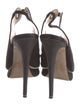 Nicholas Kirkwood Satin Slingback Sandals