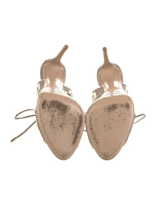 Nicholas Kirkwood Printed Slingback Sandals