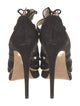 Nicholas Kirkwood Suede Mesh Accents Sandals