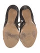 Nicholas Kirkwood Suede Mesh Accents Sandals