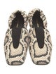 Nicholas Kirkwood Embossed Leather Animal Print Ballet Flats