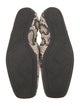 Nicholas Kirkwood Embossed Leather Animal Print Ballet Flats