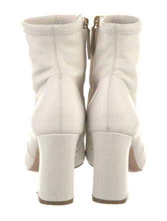 Nicholas Kirkwood Leather Sock Boots