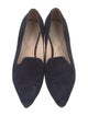 Nicholas Kirkwood Faux Pearl Accents Suede Loafers