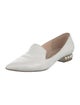 Nicholas Kirkwood Faux Pearl Accents Leather Loafers