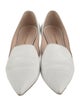 Nicholas Kirkwood Faux Pearl Accents Leather Loafers