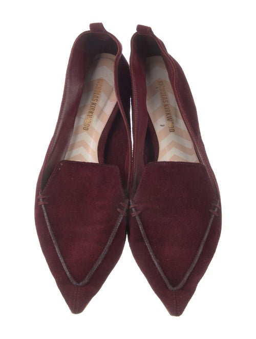 Nicholas Kirkwood Suede Flats