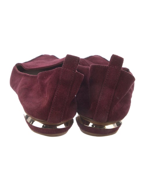 Nicholas Kirkwood Suede Flats