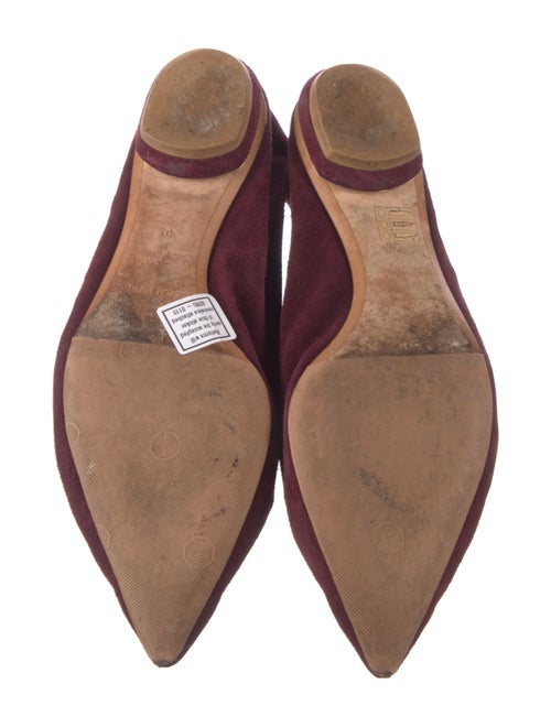 Nicholas Kirkwood Suede Flats