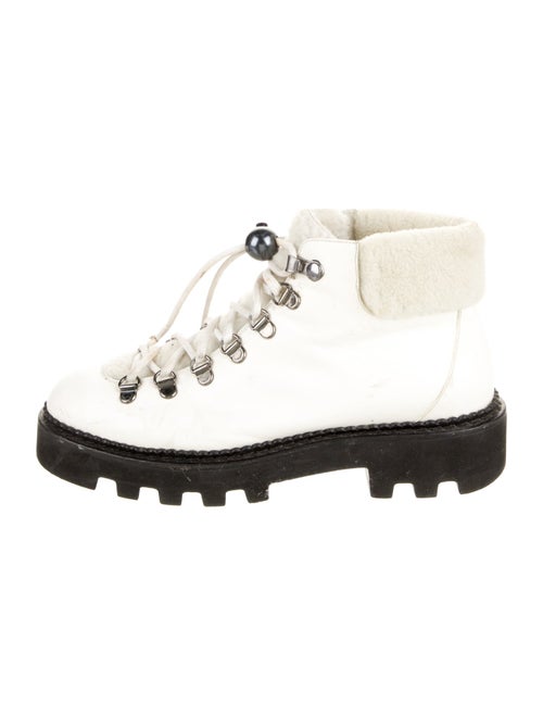 Nicholas Kirkwood Leather Lace-Up Boots