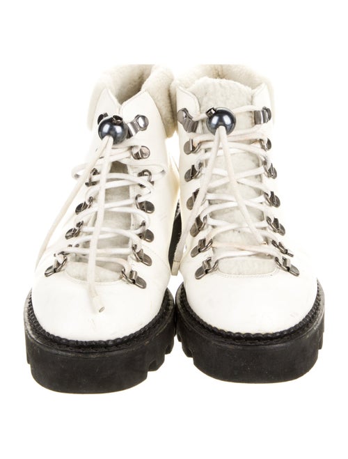 Nicholas Kirkwood Leather Lace-Up Boots