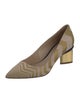 Nicholas Kirkwood Suede Printed Pumps