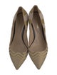 Nicholas Kirkwood Suede Printed Pumps