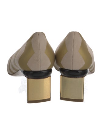 Nicholas Kirkwood Suede Printed Pumps