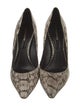 Nicholas Kirkwood Snakeskin Animal Print Pumps