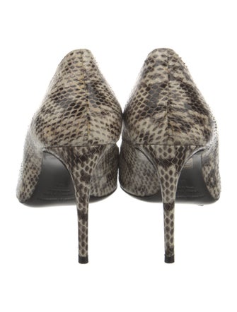 Nicholas Kirkwood Snakeskin Animal Print Pumps