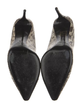 Nicholas Kirkwood Snakeskin Animal Print Pumps